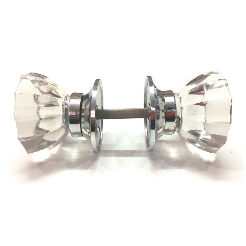 DIAMTER 59 MM, HEIGHT INCLUING BACKPLATE 54 MM. BACKPLATE 62 MM. FINISH ON BACKPLATE-CHROME . AVAILABLE IN SPRUNG AND NON SPRUNG VERSIONS. SPINDLE 8X8X80 MM-1